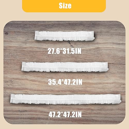 Miniatura 7 de 30 fundas gruesas para polvo para electrodomésticos pequeños, cubierta elástica transparente para polvo, bolsas a prueba de polvo, funda protectora