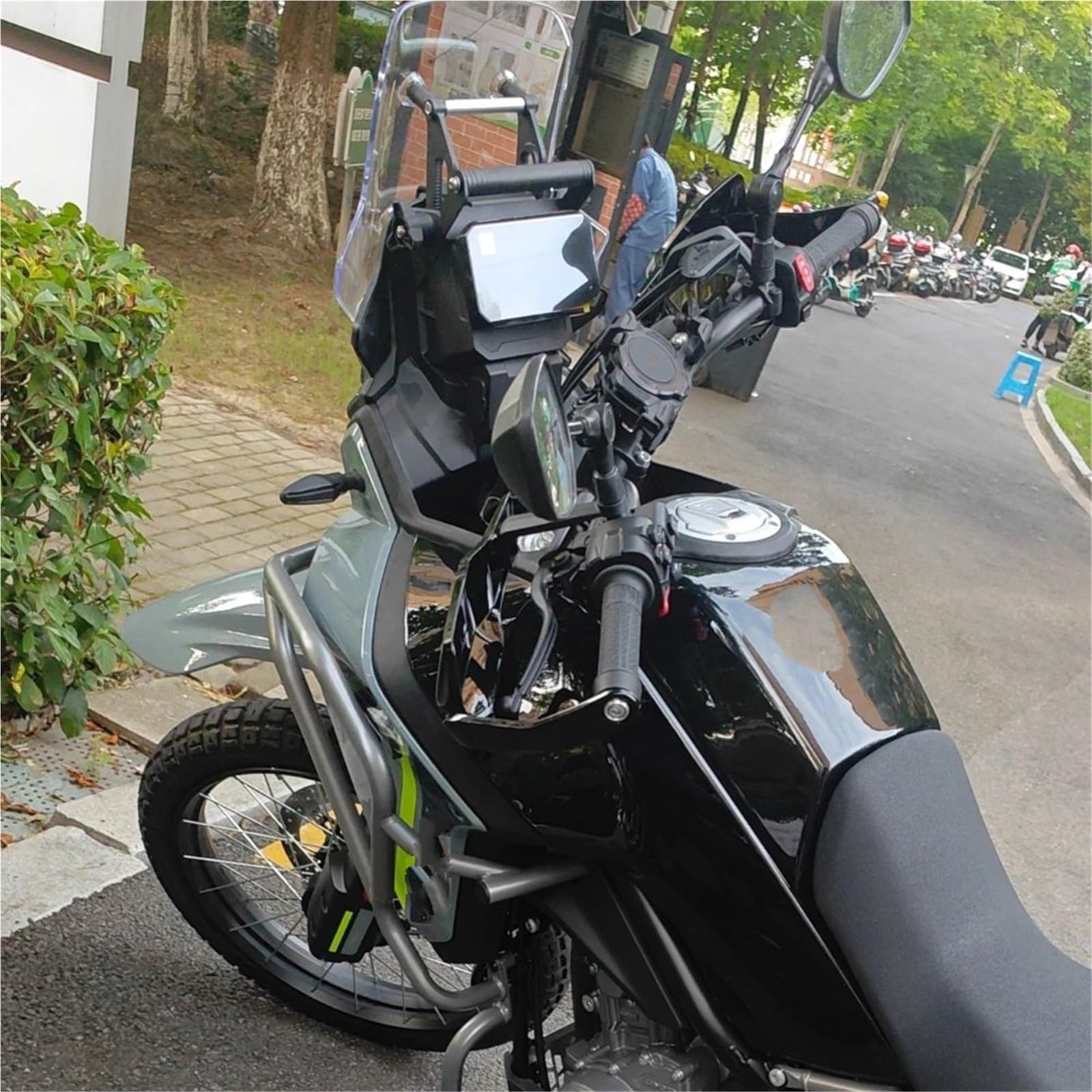 Support de Plaque de Navigation GPS pour CFMOTO CF 450MT CF450MT 450 MT Support De Navigation GPS pour Téléphone Portable, Accessoires De Moto