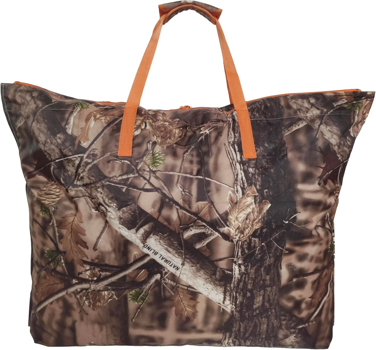 Auscamotek Scent Control Bags 2-Pack for Hunting Gear – 33"x28" Water-Resistant Camo Storage Bags for Clothing, Boots & Accessories – Deer Blind Woods Patterns
