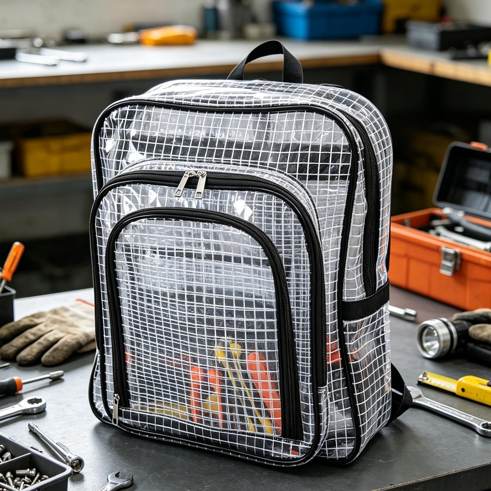 Zaini Antistatici Per Dispositivi Elettronici Grande capacità copertura | Zaino Antistatico Da Camera Bianca per Viaggio, Pendolarismo Quotidiano, Viaggi di Lavoro, Laptop e Documenti