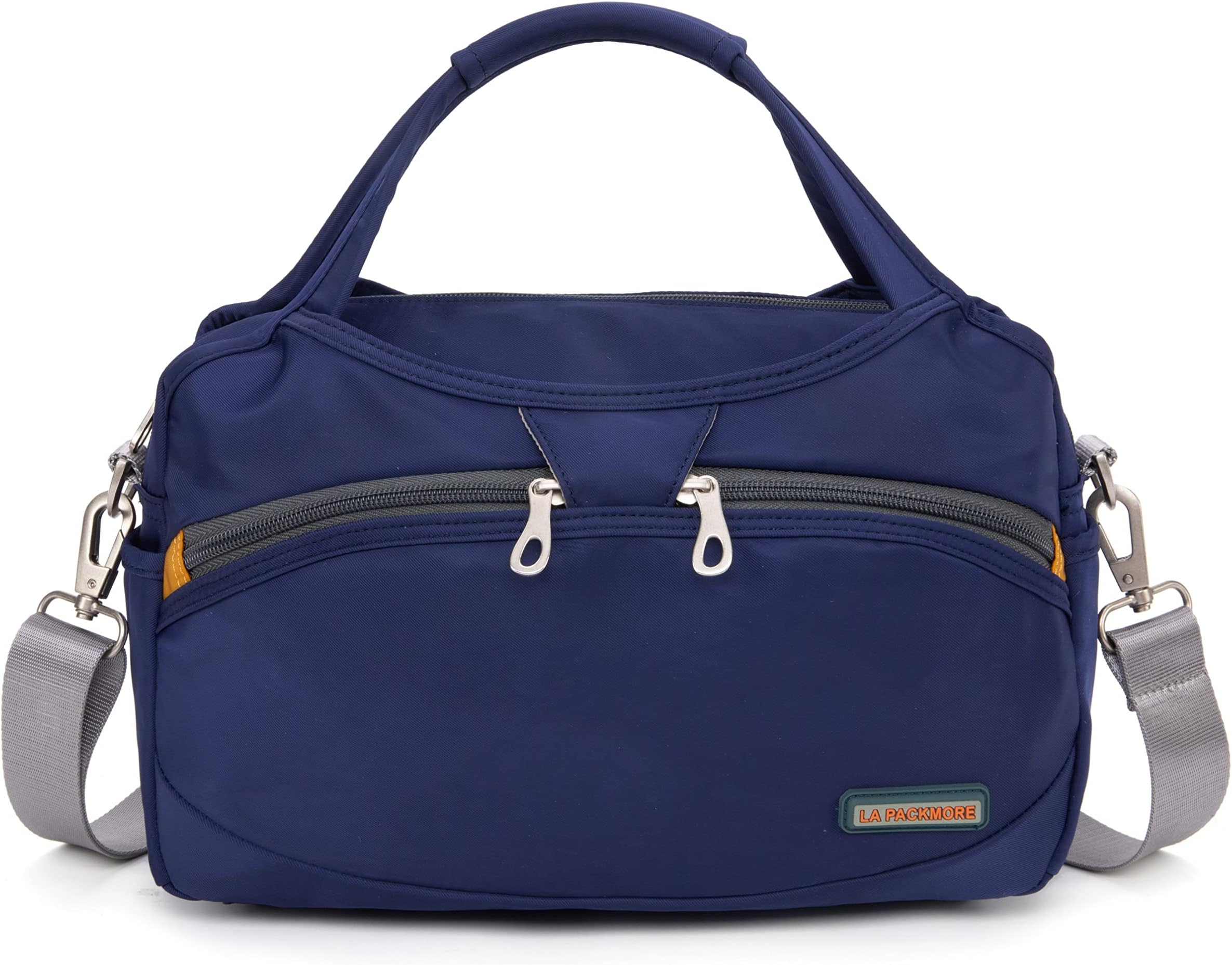 Waterproof Nylon Crossbody Bags for Women Multi-Pocket Shoulder Bag Travel Purse and Handbag