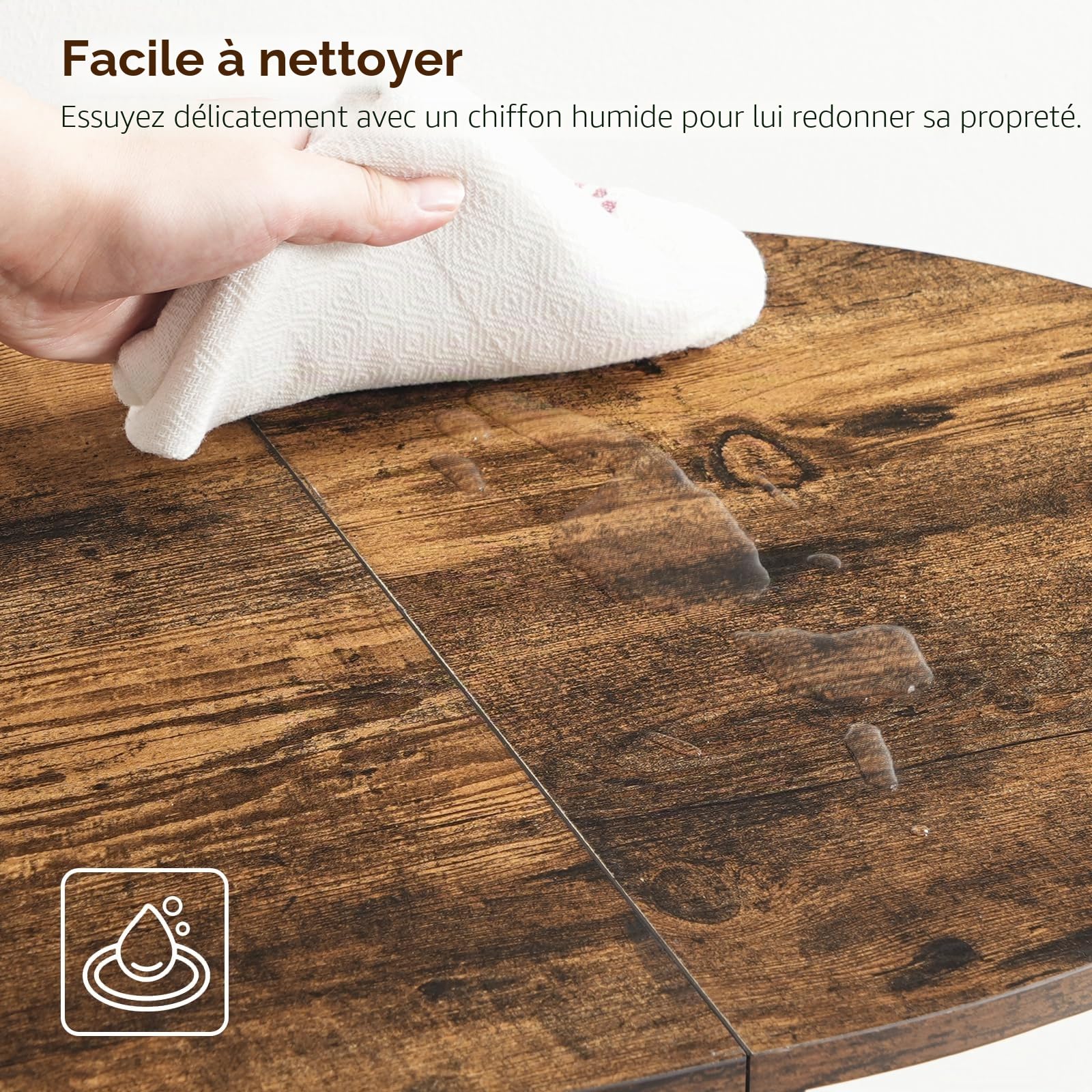 YATINEY Tables d’Appoint XET07L2BR