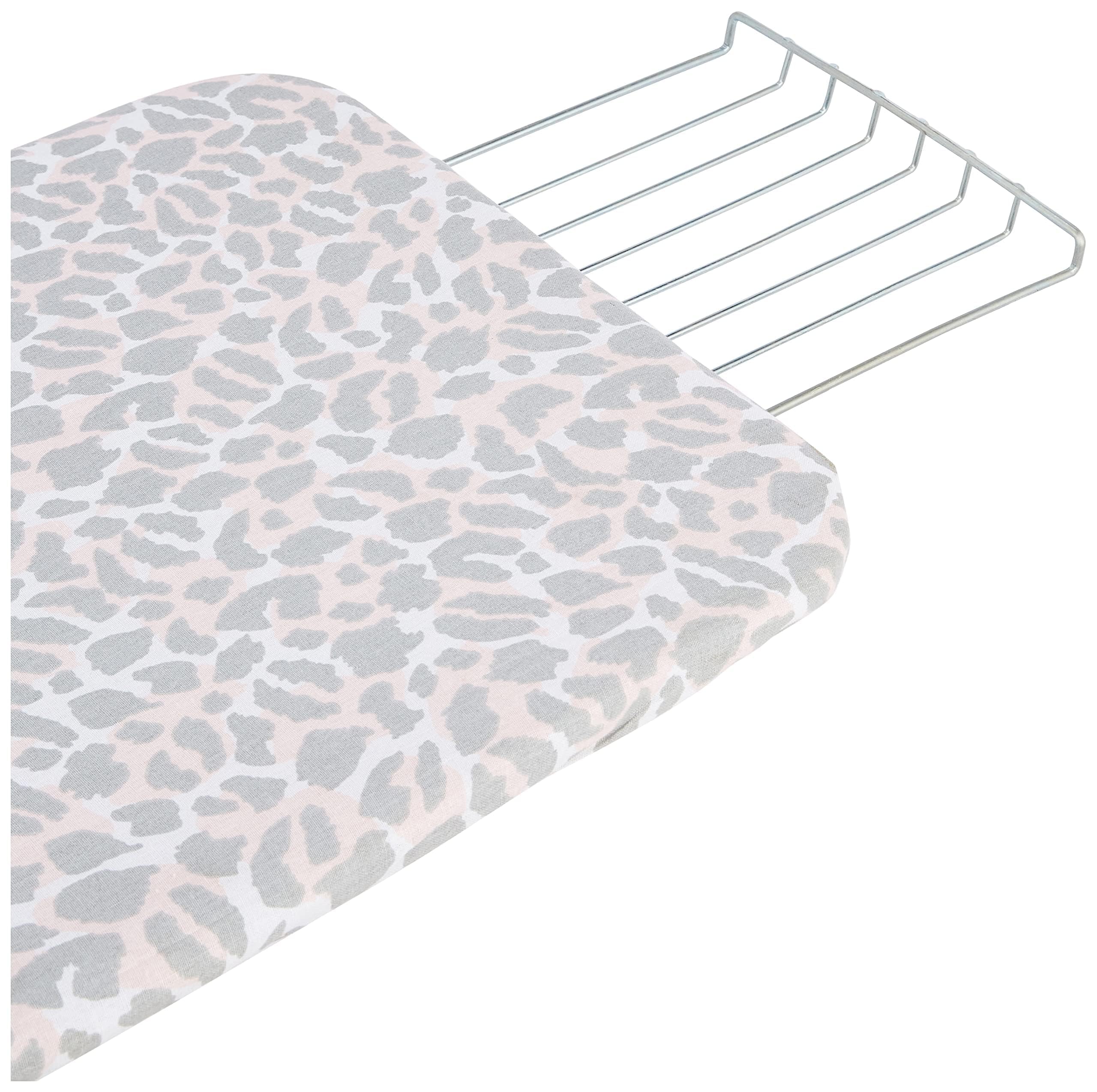 Amazon Brand - Solimo Wooden Ironing Board/Table with Iron Holder, Foldable & Adjustable (122 x 40cm)