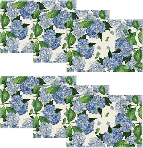 Miniatura 8 de Artoid Mode Camino de mesa de hortensias de acuarela para primavera verano decoración de mesa de cocina comedor decoración de interiores y