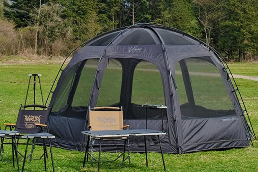Amazon.co.jp: KZM OUTDOOR ビバドームシェルタープライム ブラック