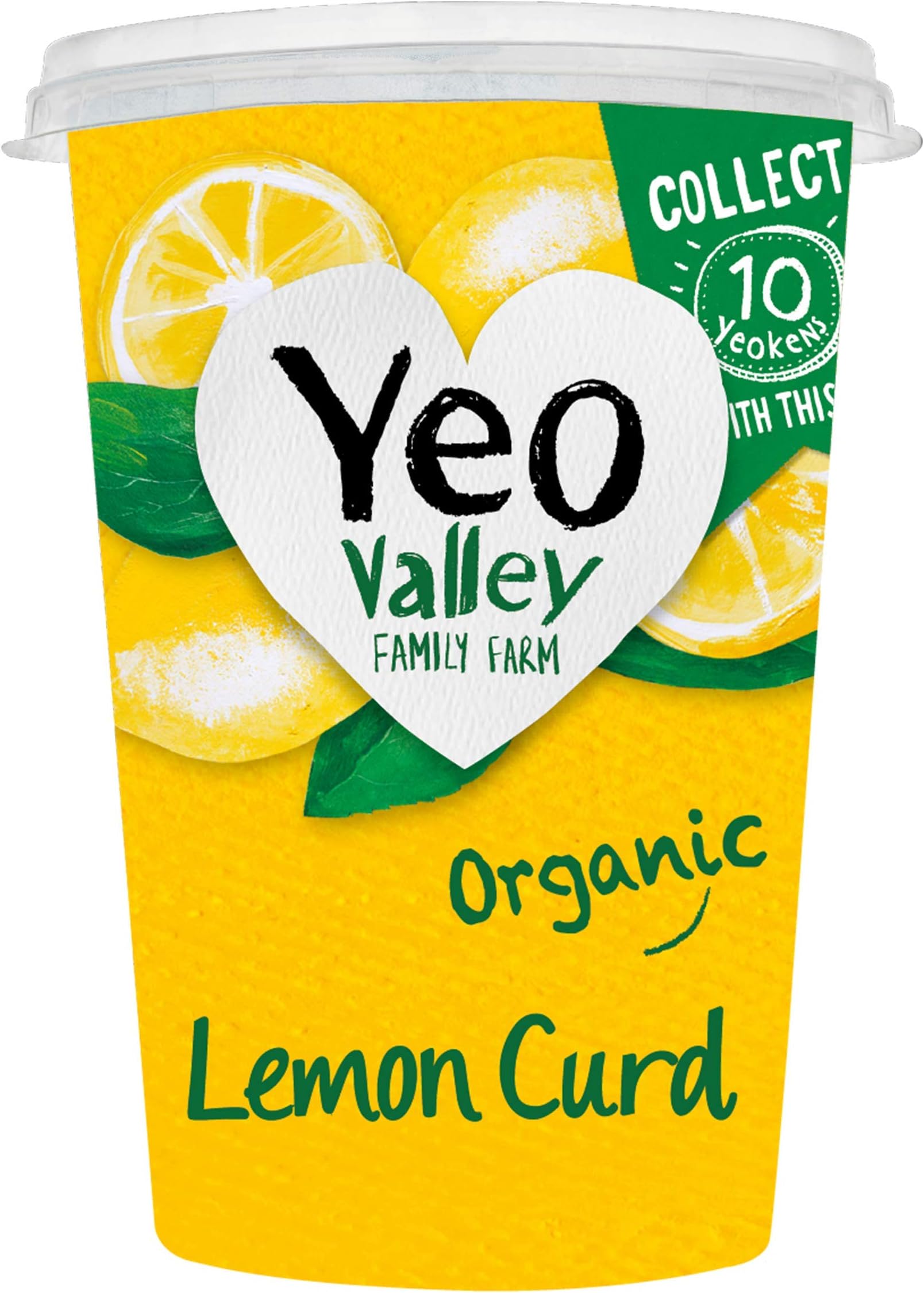 Organic Whole Milk Lemon Curd Yoghurt, 450g