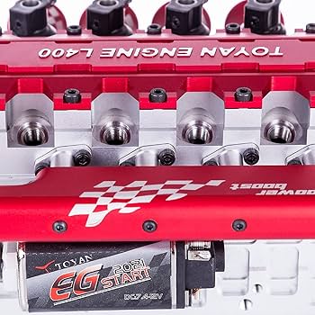 TOYAN FS-L400 ラジコンエンジン ジャンク TOYAN FS-L400 14cc Inline 4 Cylinder Four-stroke Water
