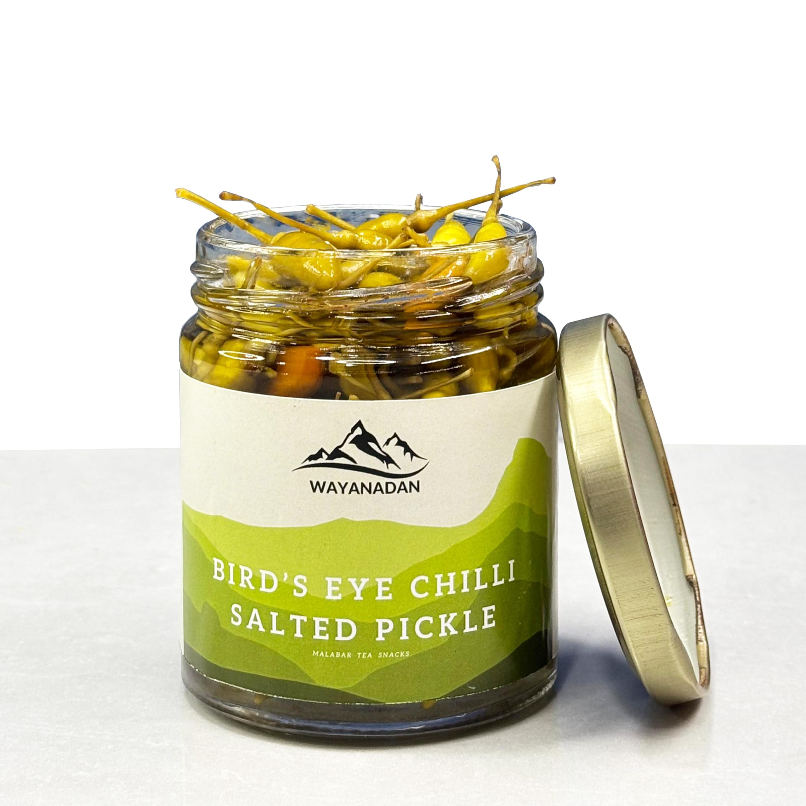 WAYANADAN Kerala Authentic Homemade Bird's Eye Chilli Pickle |Pack of 175gm | Kanthari Mulakku Uppilittath | South Indian Tasty Pickle | Good for Health | Kanthari Achar-image-37