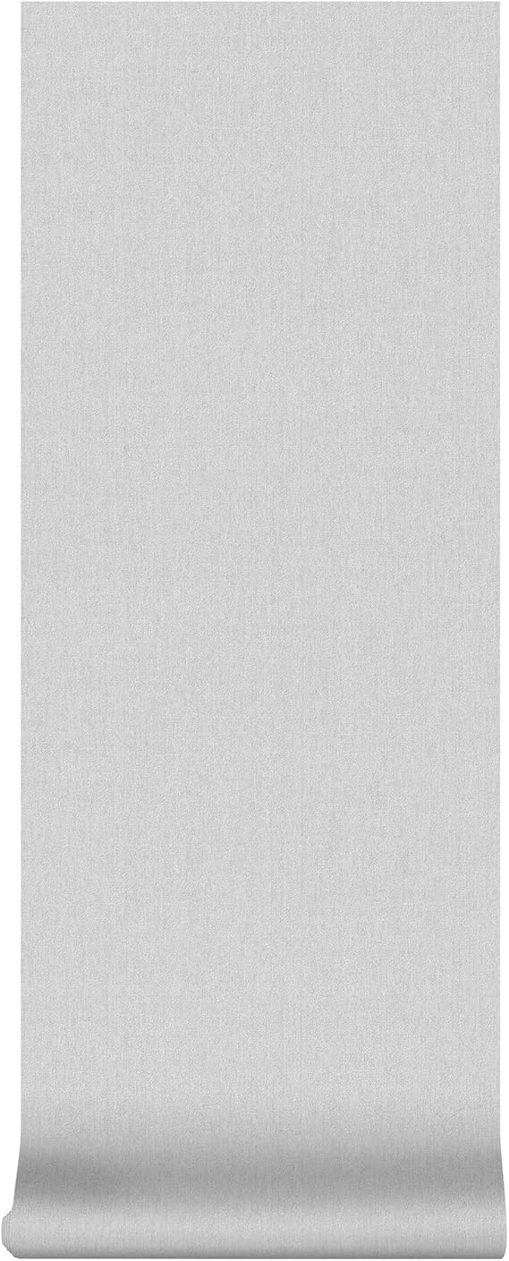 Superfresco Easy Grey Calico Plain Wallpaper Paste The Wall
