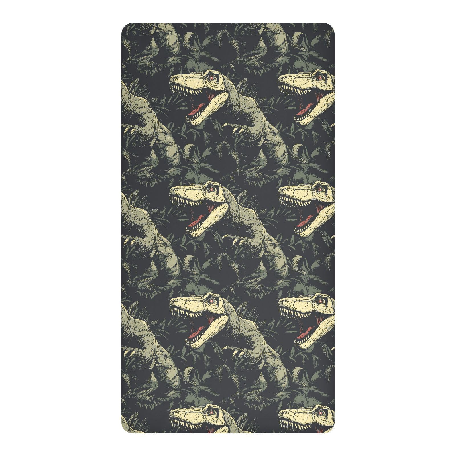 Drap de lit imperméable protège matelas 132x71 dinosaures