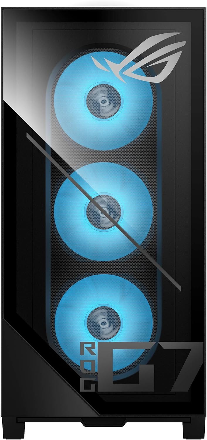 ASUS ROG G700 Gaming Desktop PC – Intel Core Ultra 5 225F Processor, 2TB NVMe SSD, 16GB DDR5 RAM, NVIDIA GeForce RTX 5060 8GB Graphics, RGB Lighting, Backlight Keyboard & Mouse, Windows 11 Home