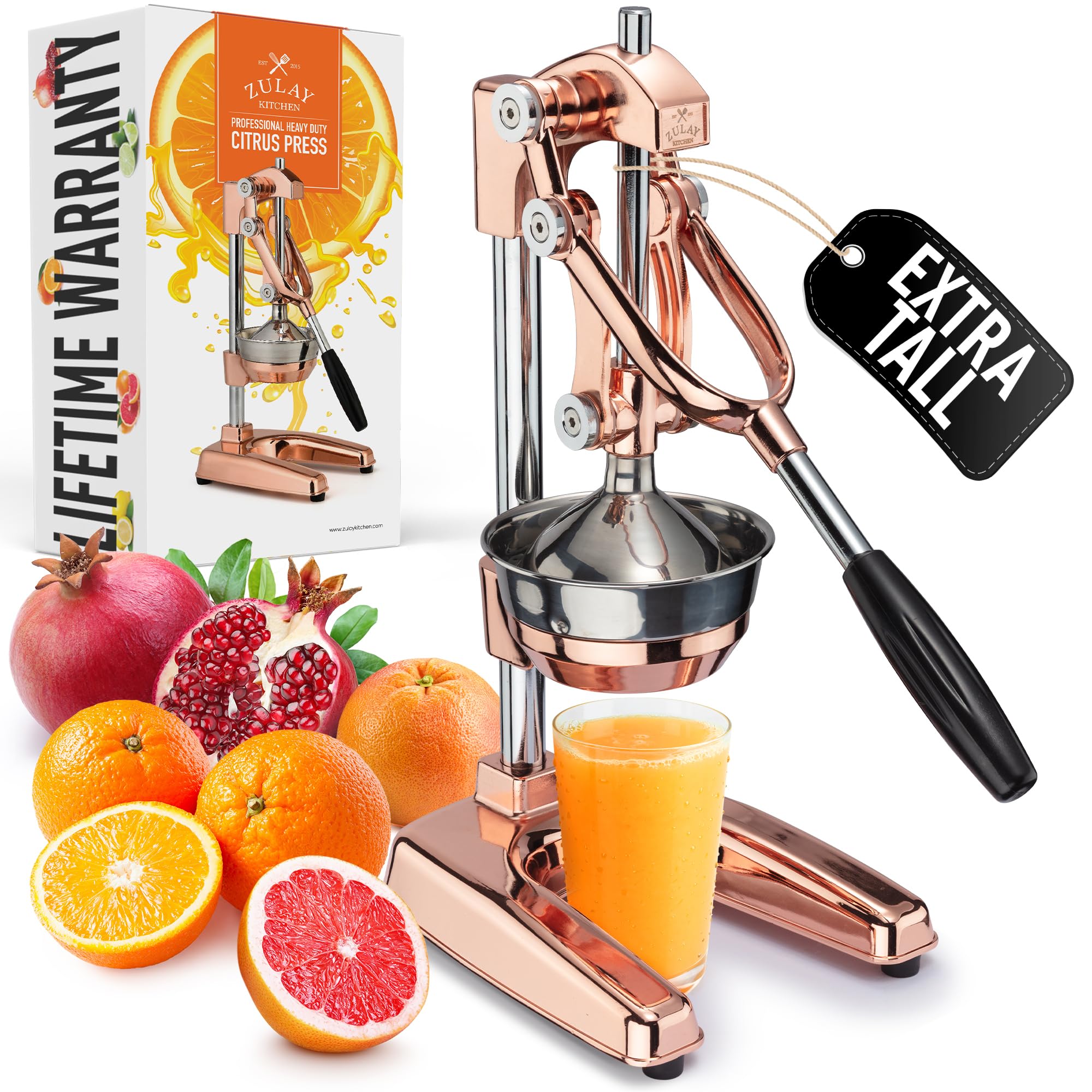 Amazon.com: Zulay Professional Citrus Juicer - Premium Manual