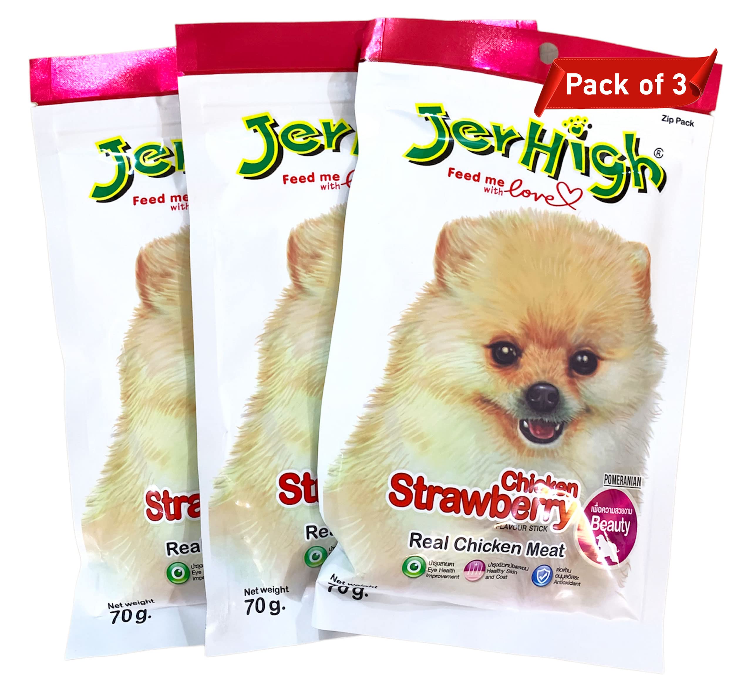 See full amazon price history chart for JerHigh Chicken Strawberry Flavour Sticks for Healthy Skin and Coat by For The Fur Kids (Pack of 3) JerHigh Chicken Strawberry Flavour Sticks for Healthy Skin and Coat by For The Fur Kids (Pack of 3) (B0BNG6L3LW) Amazon Price History, Amazon Price Tracker