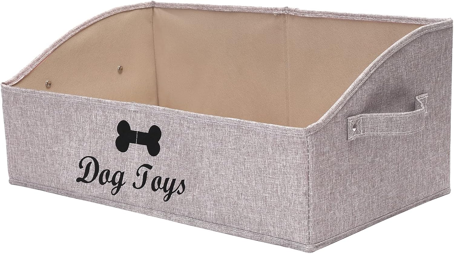 Geyecete Large dog toy bin dog toy box storage box