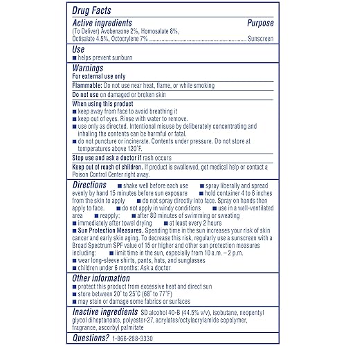 Miniatura 10 de Coppertone Sport -Protector solar en espray, Blanco