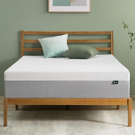 ZINUS 12 Inch Green Tea Memory Foam Mattress