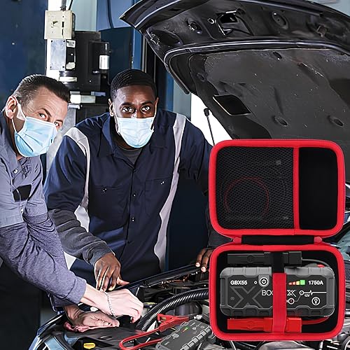 Miniatura 9 de Estuche de almacenamiento compatible con Boost X GBX55 UltraSafe portátil de litio arrancador de batería de coche