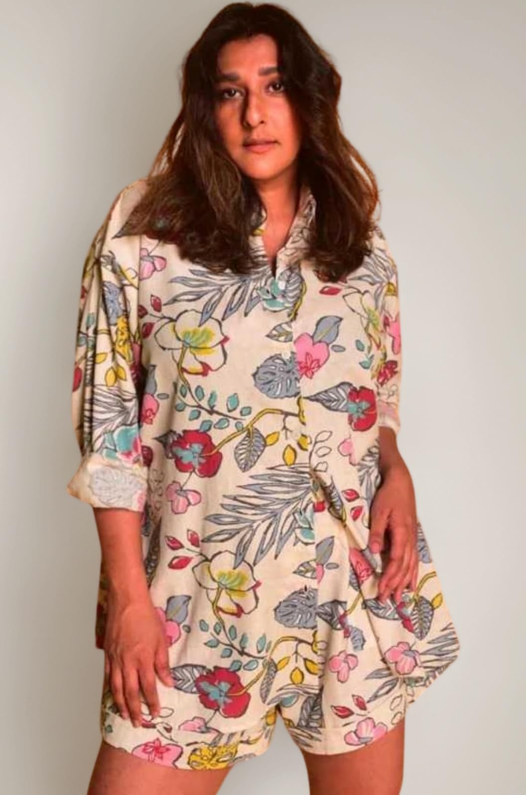 Leriya Fashion Co-ord Set for Women Stylish | Summer Pajama Set For Women & Girl for Beach & Holiday Look | Night Suit For Woman | Summer Vacations Printed Pyjama Set for Goa Beach Outfits