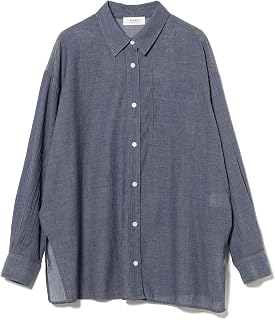 L/Sシャツ シアーデニム オーバーシャツ レディース 43110187928