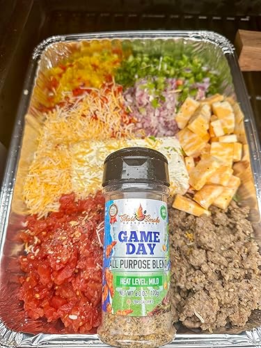 Miniatura 6 de Shore Smoke Seasonings - Día del juego - Mezcla multiusos, cero calorías por porción, sin OMG, sin gluten, muy versátil, todos los estilos de