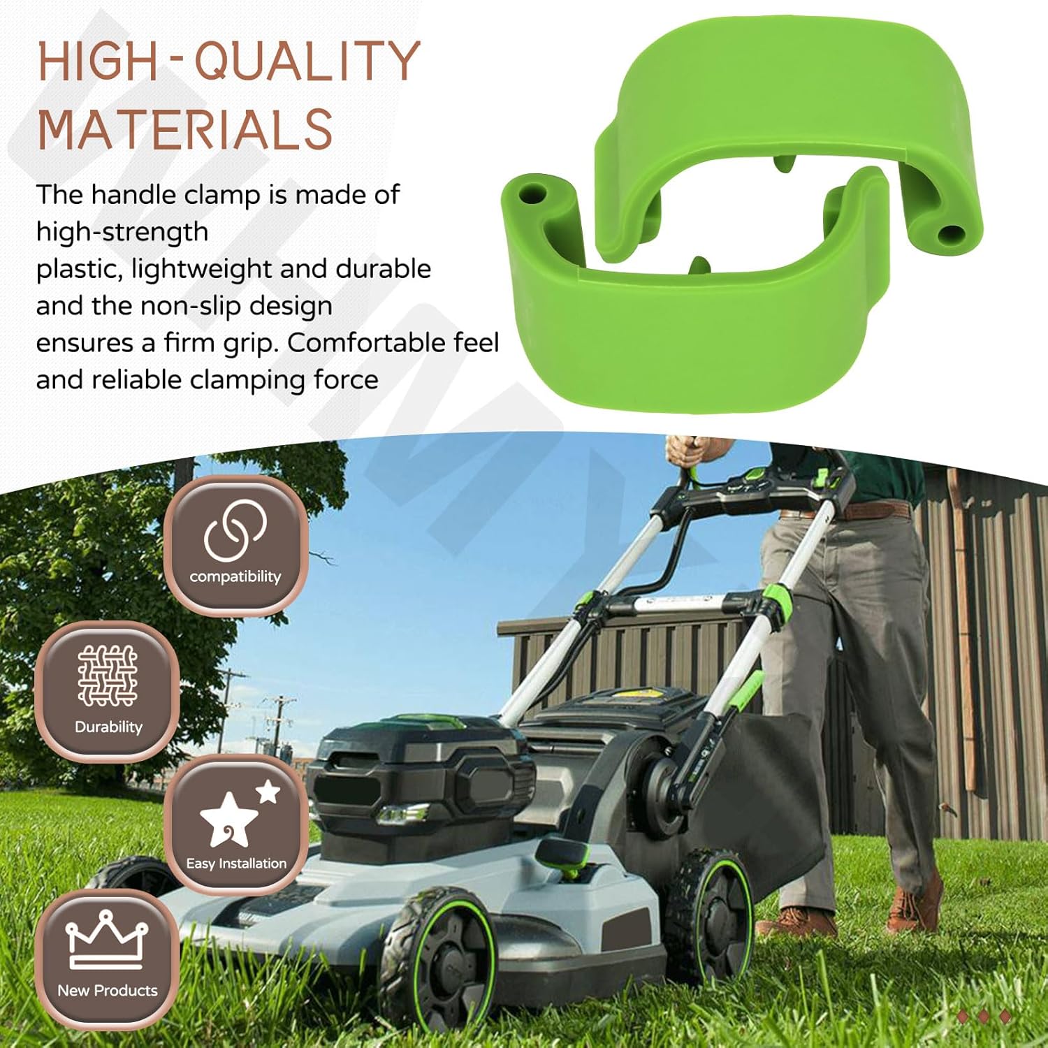 2823714002 Handle Clip and Hardware for EGO 20" & 21" Lawn Mowers