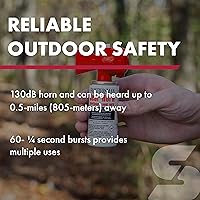 Vista 3 de Frontiersman oso Cuerno – Sonido escuchado a ½ Milla (805 M), Warn osos & darles una oportunidad para salir – Alerta Si Lost