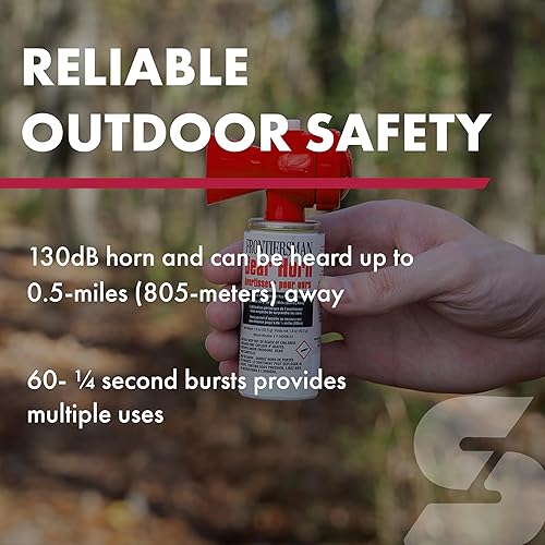 Miniatura 3 de Frontiersman oso Cuerno – Sonido escuchado a ½ Milla (805 M), Warn osos & darles una oportunidad para salir – Alerta Si Lost