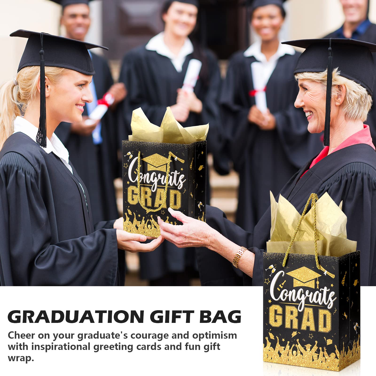 Amazon.com: TaoBary 12 Pcs Graduation Gift Bags with Tissue Party