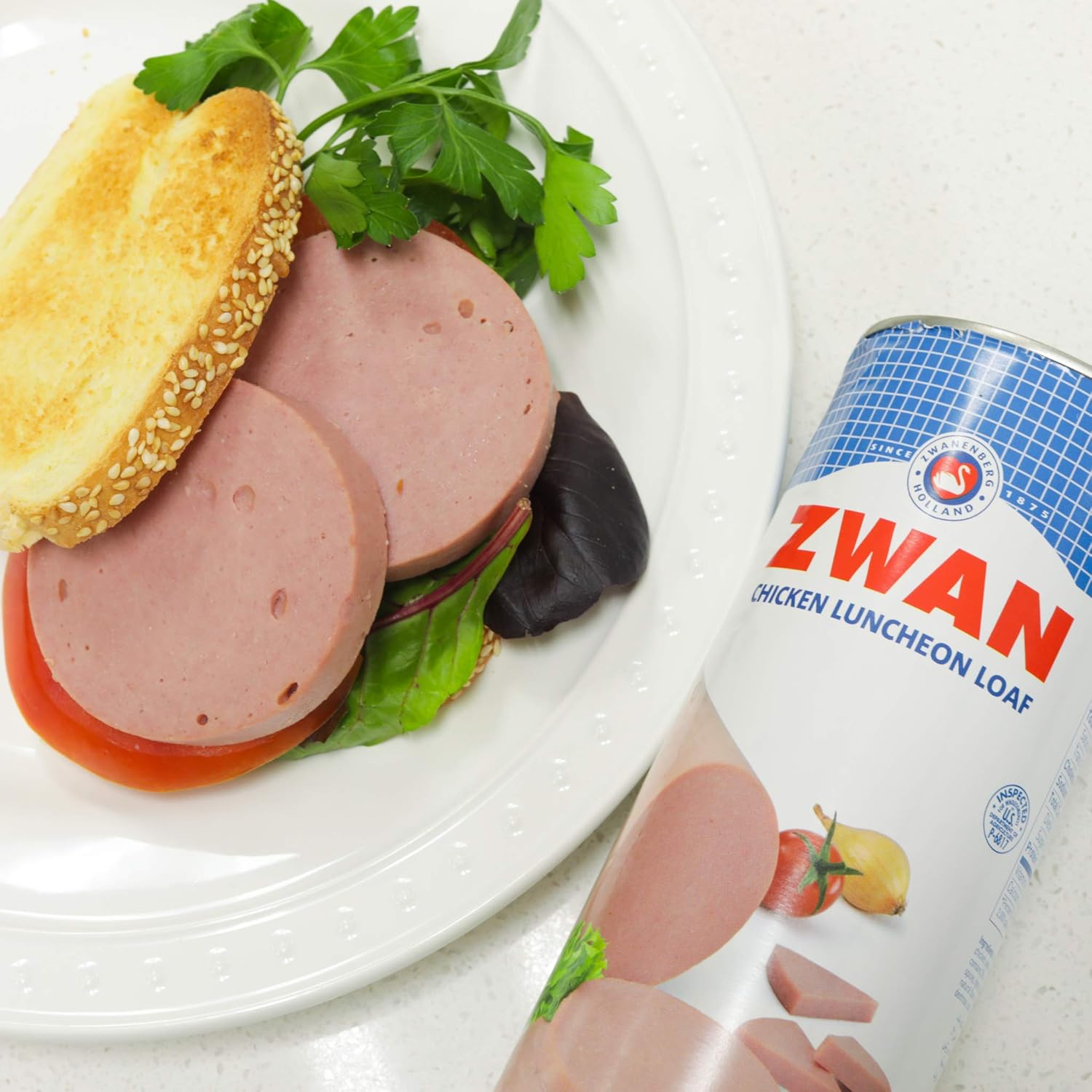 Zwan Luncheon Halal Meat, Chicken, 29.5 Ounce