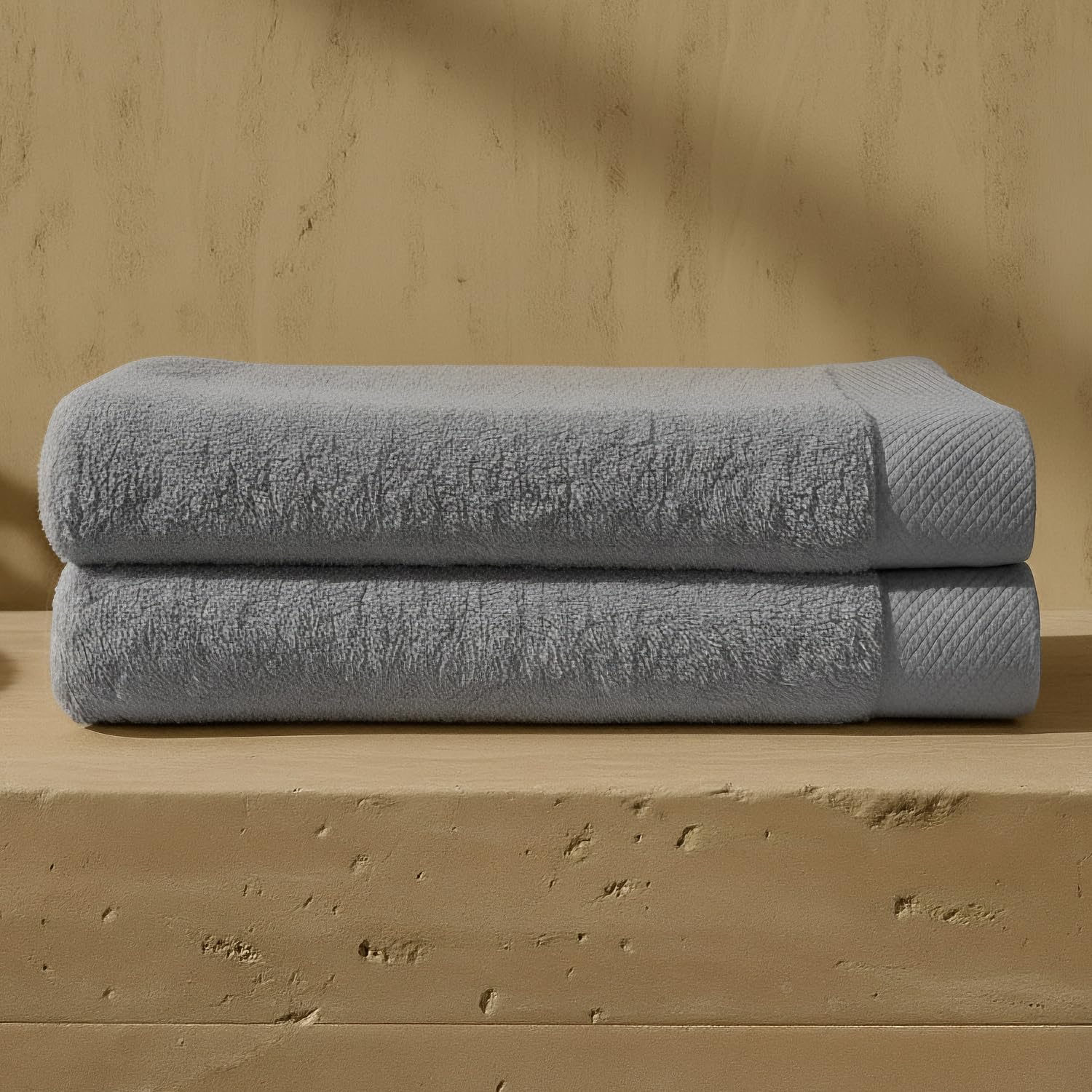 Juego de toallas de baño grandes Oasis con certificación Oeko-Tex de 550 gsm