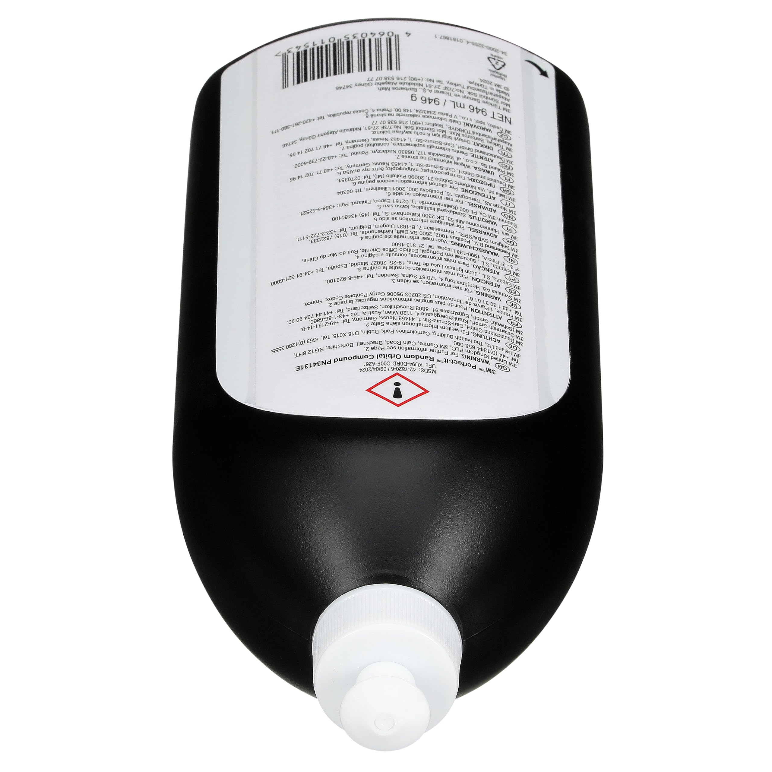 3M Perfect-It Liquide de polissage pour système roto-orbital, 946 ml, 34131E