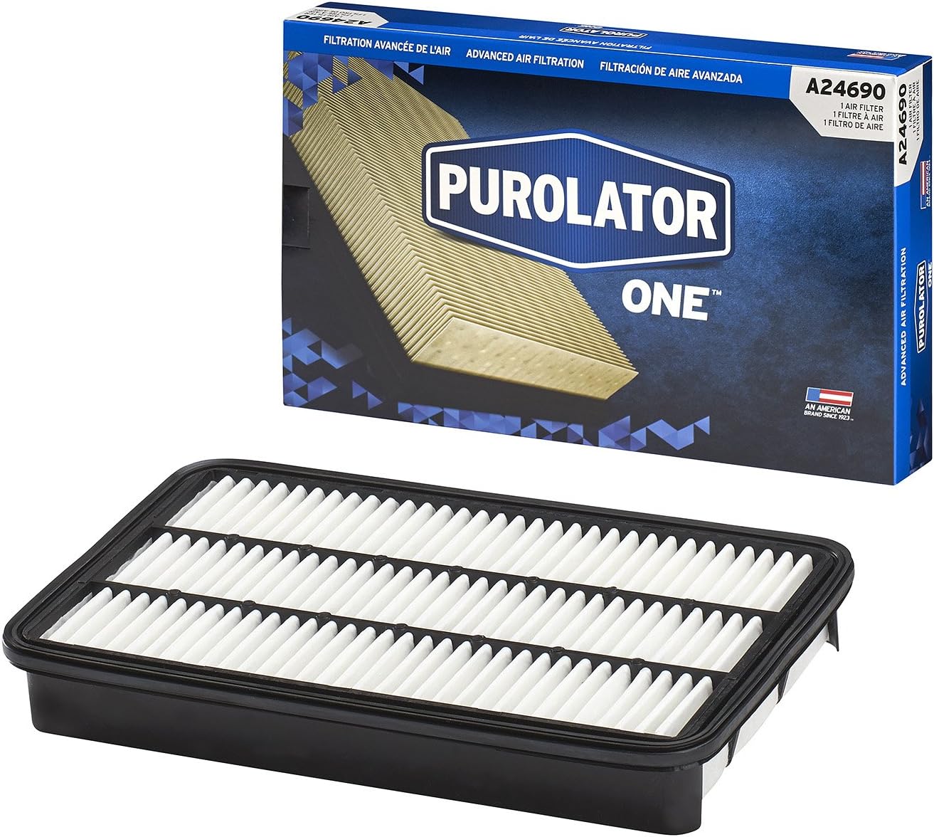 PurolatorONE A16200 Advanced Engine Air Filter – High Efficiency Replacement