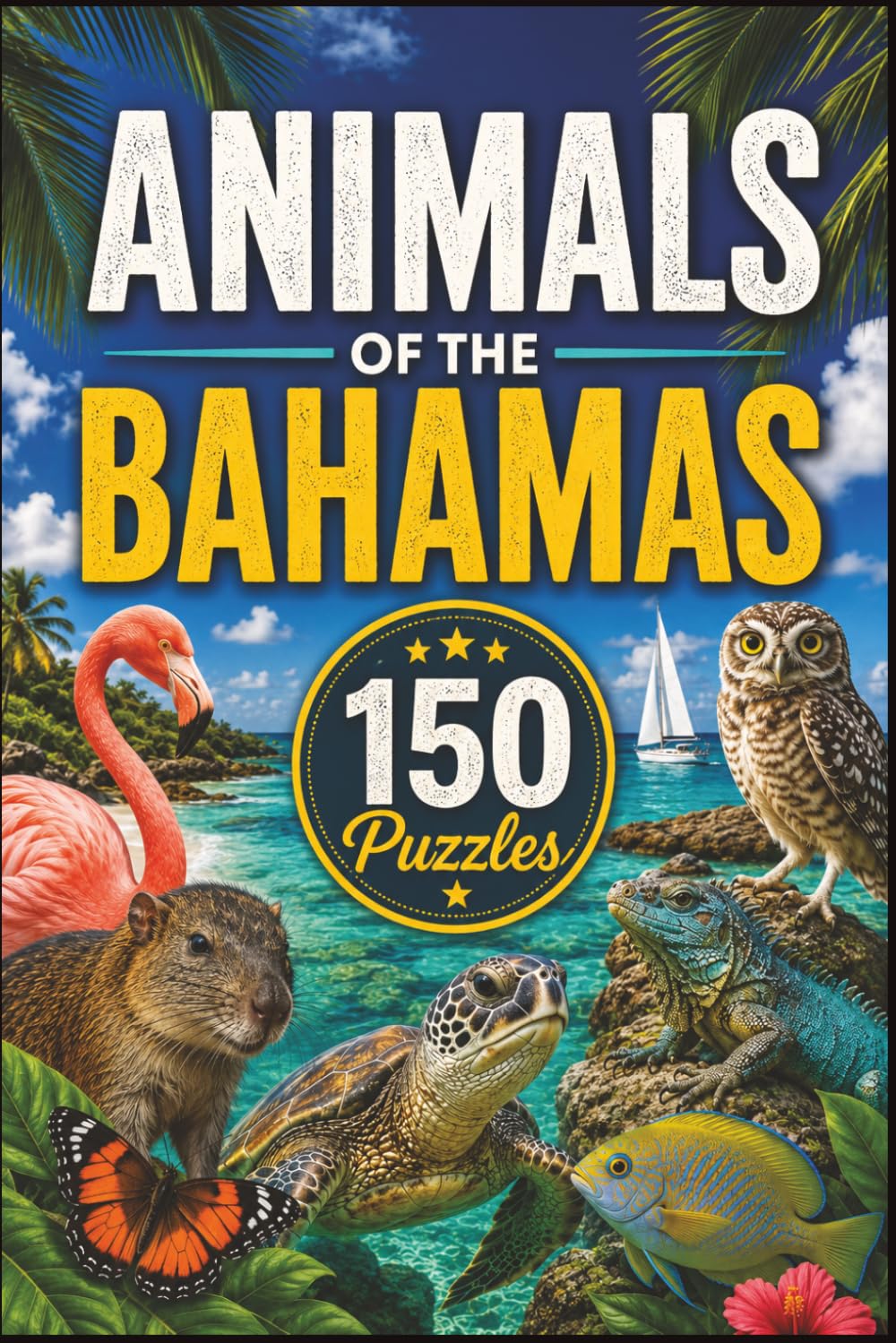 Animals of the Bahamas Word Search: 150 Wildlife-Themed Puzzles