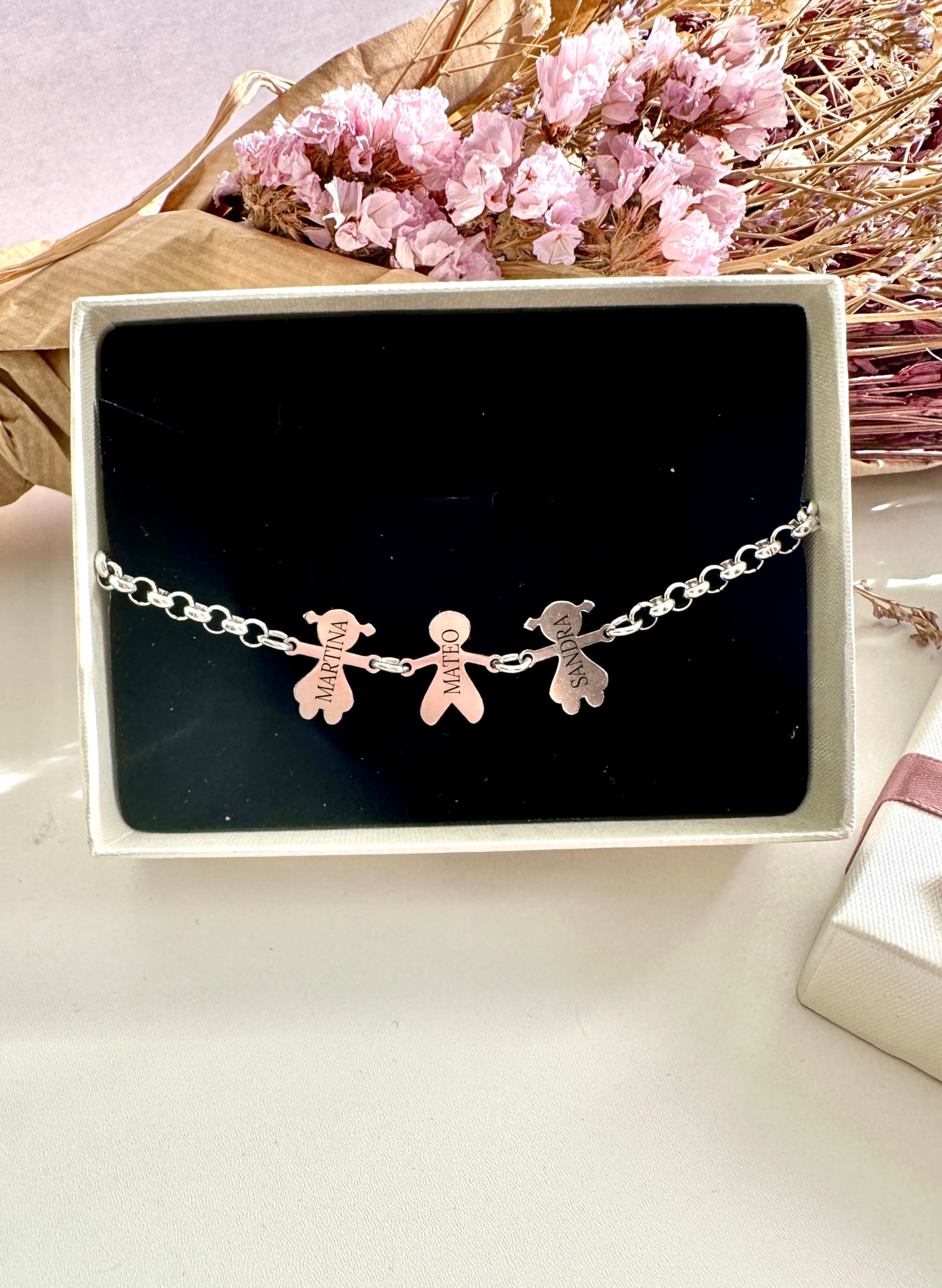 Always | Pulsera Personalizada Niños Mamá Abuela Día De La Madre