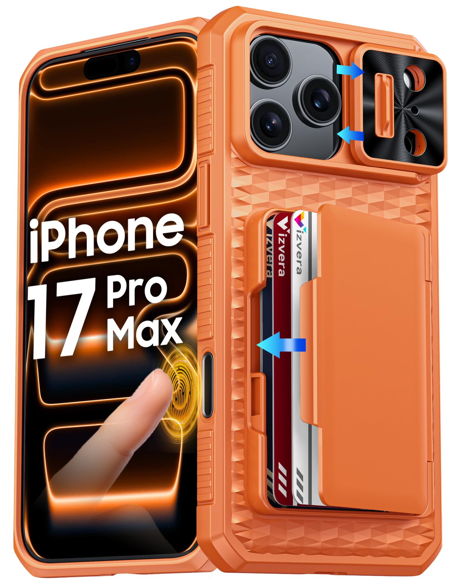 Coque iPhone 17 Pro Max antivol RFID et antichoc en silicone - 8