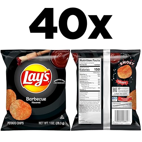 Vista 14 de Lay's - Papas fritas clásicas, 1 oz (paquete con 40 unidades)