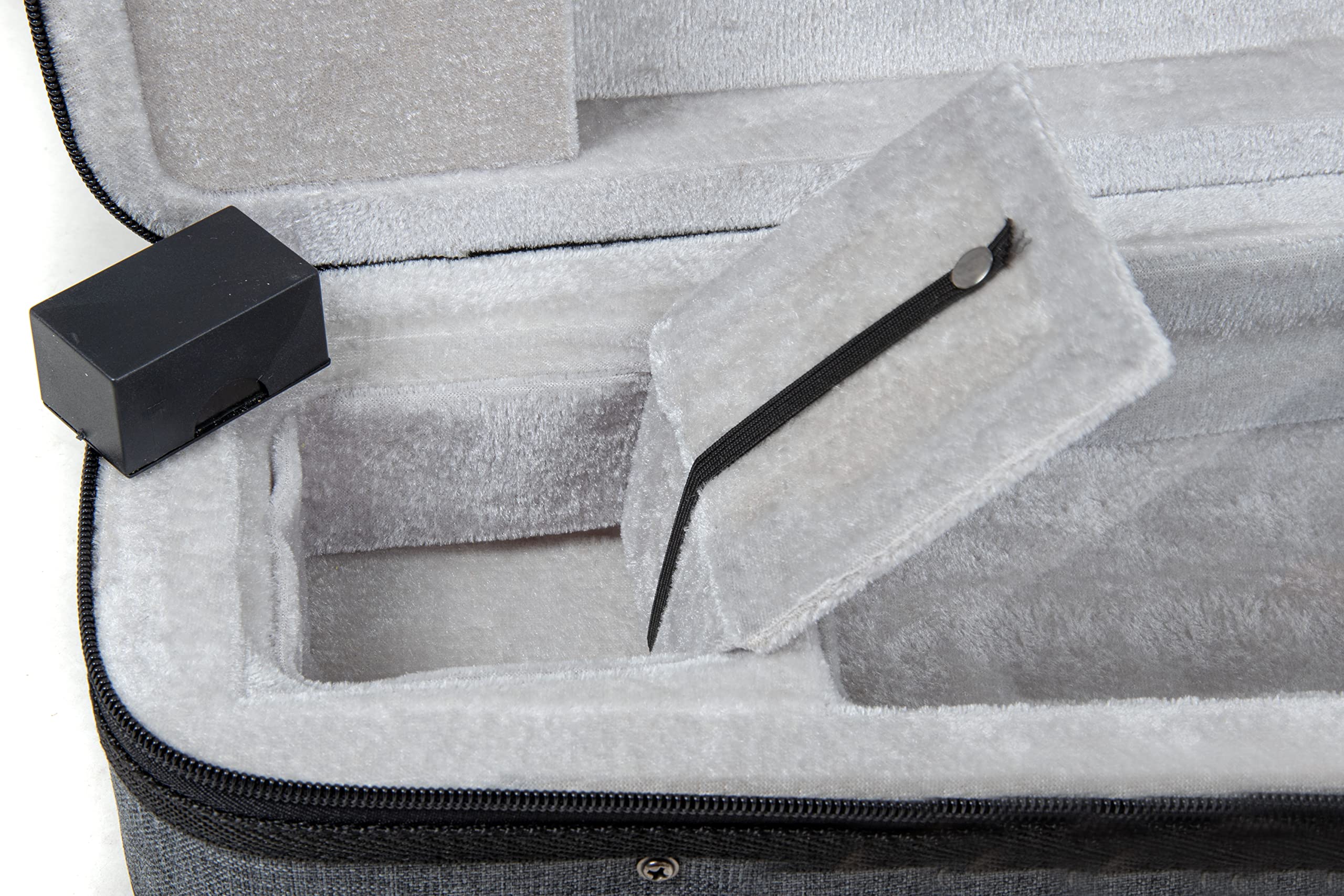 PURE GEWA Custodia per violino in grigio con cinghie per zaino e maniglia 4/4
