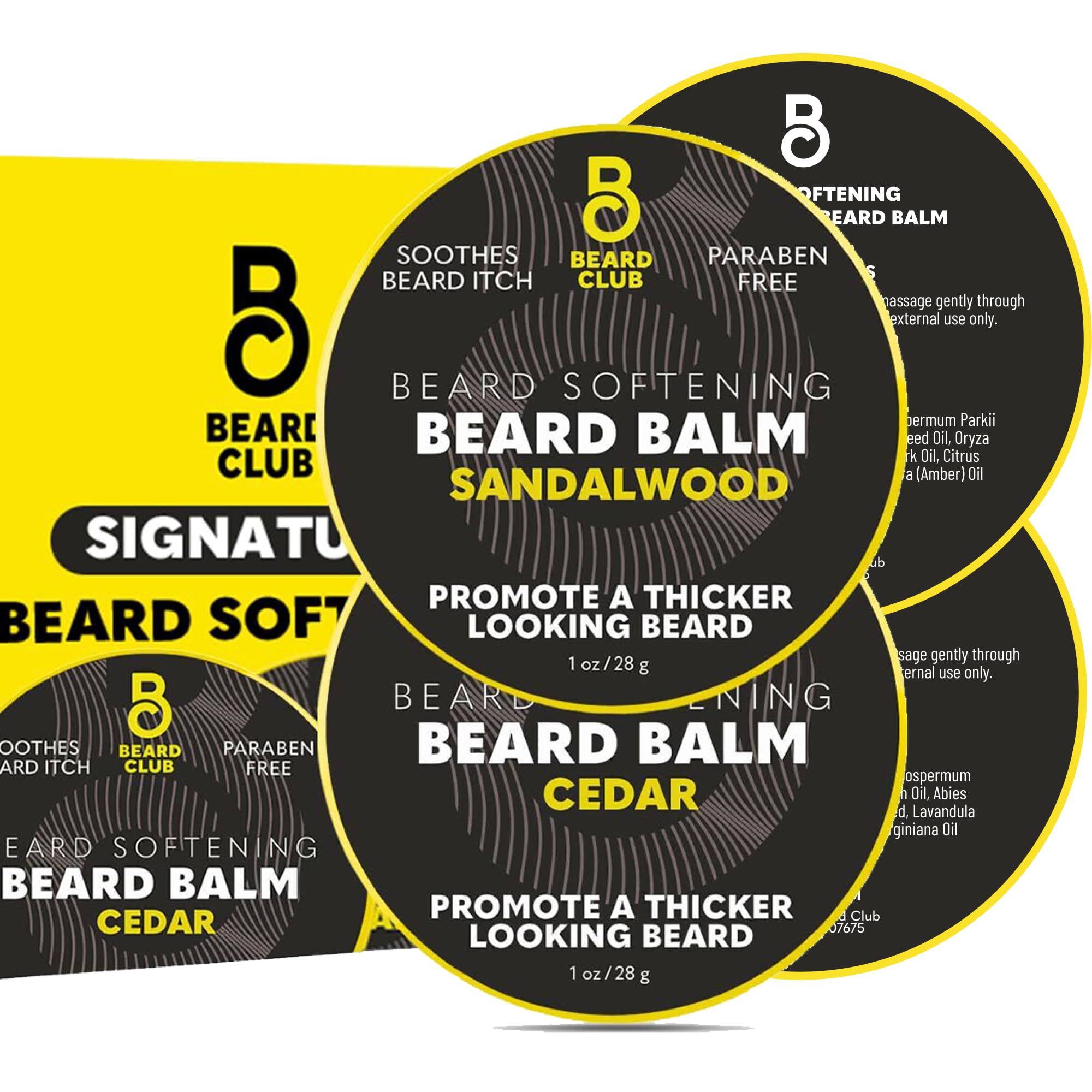 The Beard Club Cedar & Sandalwood Beard Balm