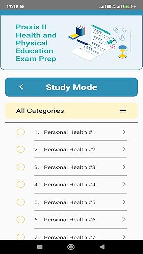 Praxis II Health and Physical Education: Content Kn