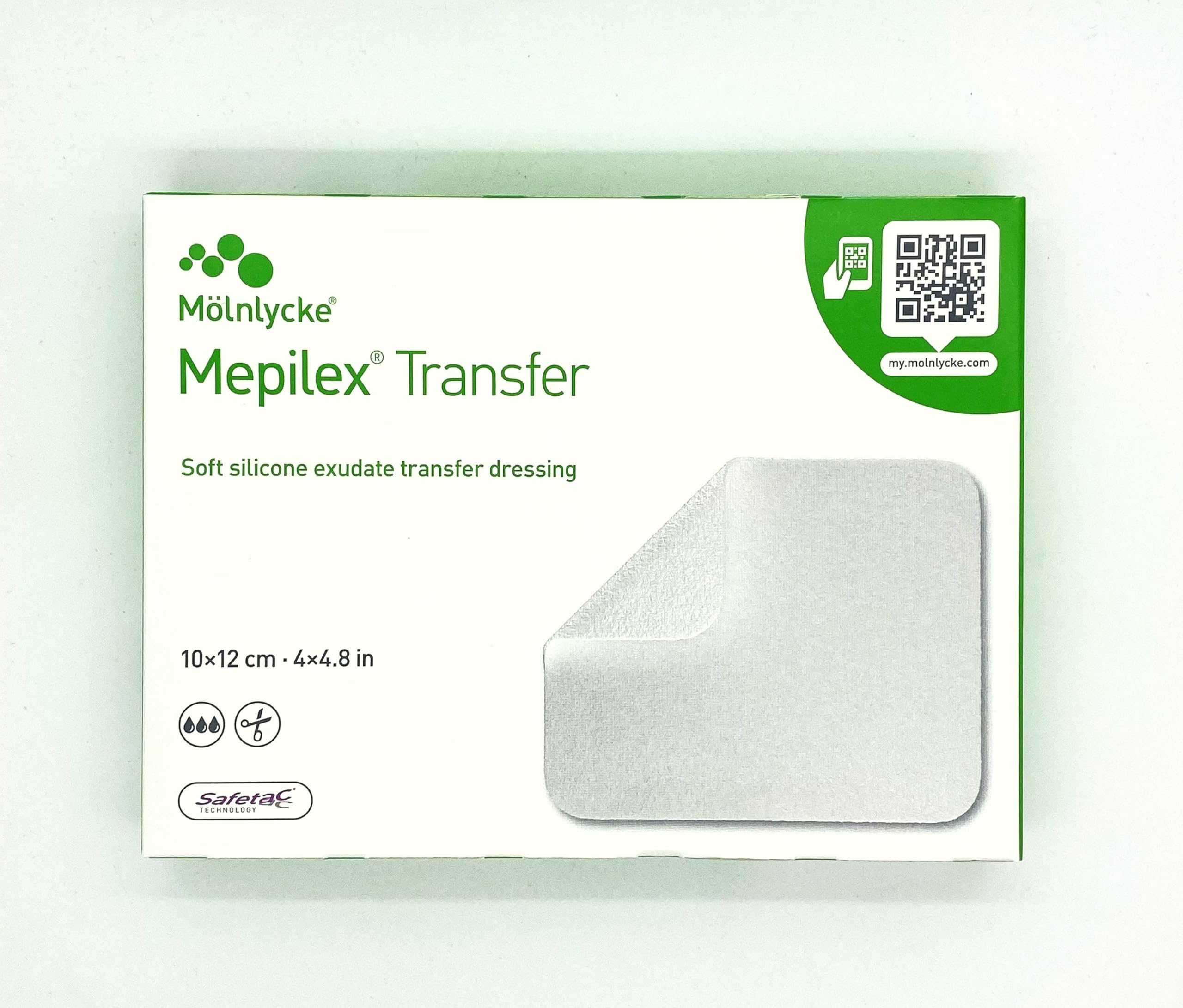 Mepilex Transfer 10x12cm, 5-pack