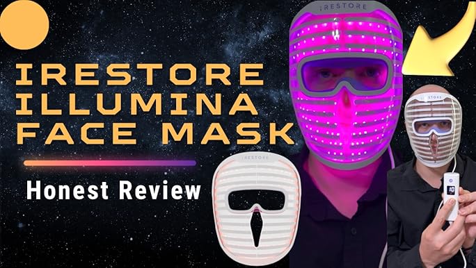Amazon.com : iRestore LED Face Mask for Youthful Skin, Anti-Aging