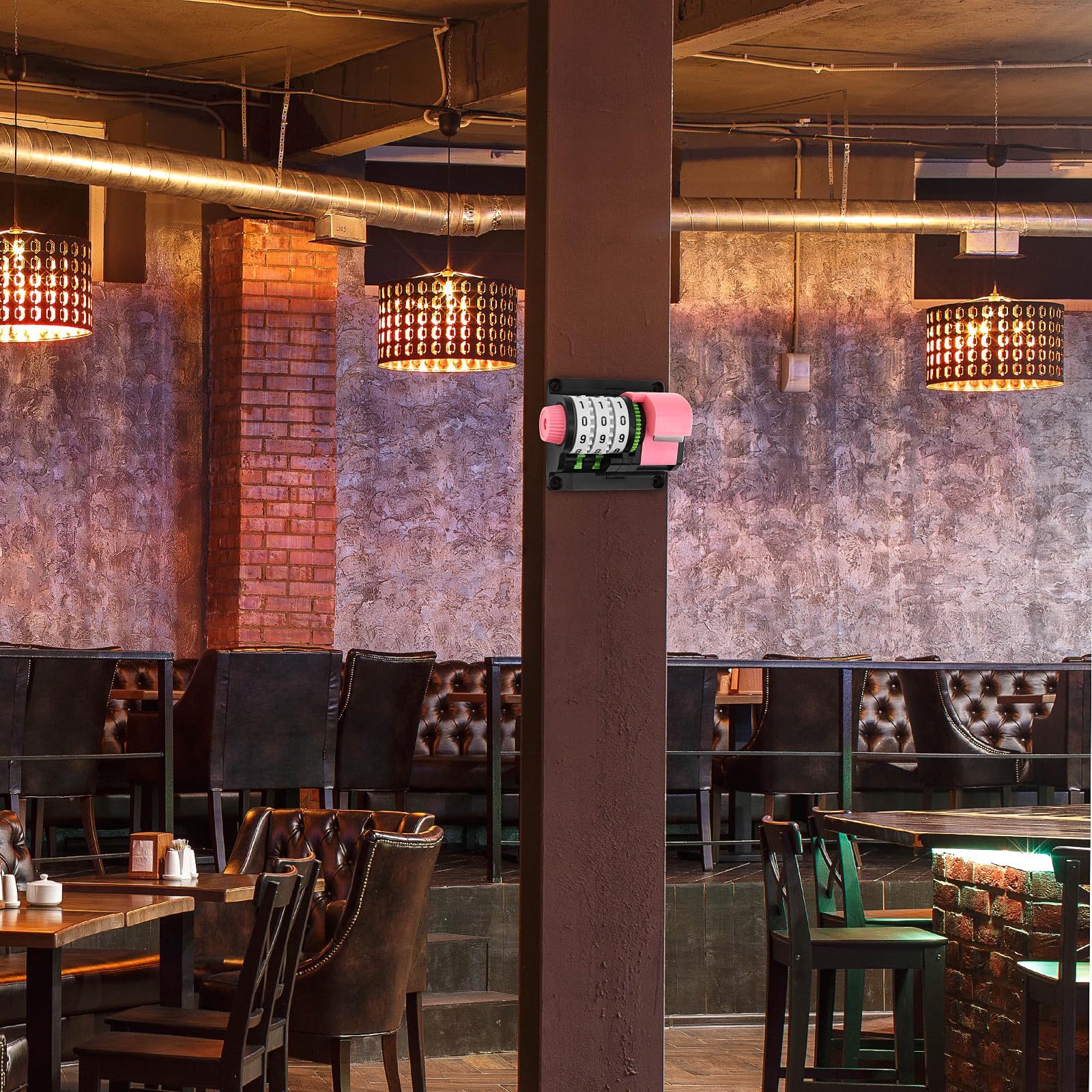 Apribottiglie Da Muro Con Contatore | Materiale Plastico Dura | Dimensioni 8.5x6.5x4cm | Per Bar, Cucina - Foto 8