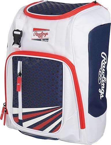 Miniatura 4 de Rawlings  FRANCHISE Mochila Bolsa para Equipos  BéisbolSoftbol  RecViajes  Múltiples Estilos