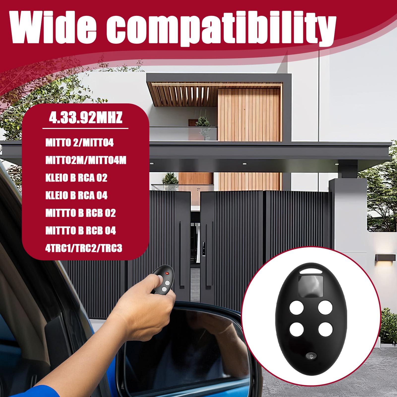 Telecomando Originale BFT Mitto Per Garage/cancello Tipo B RCB TX2/TX4/0678 - Foto 6