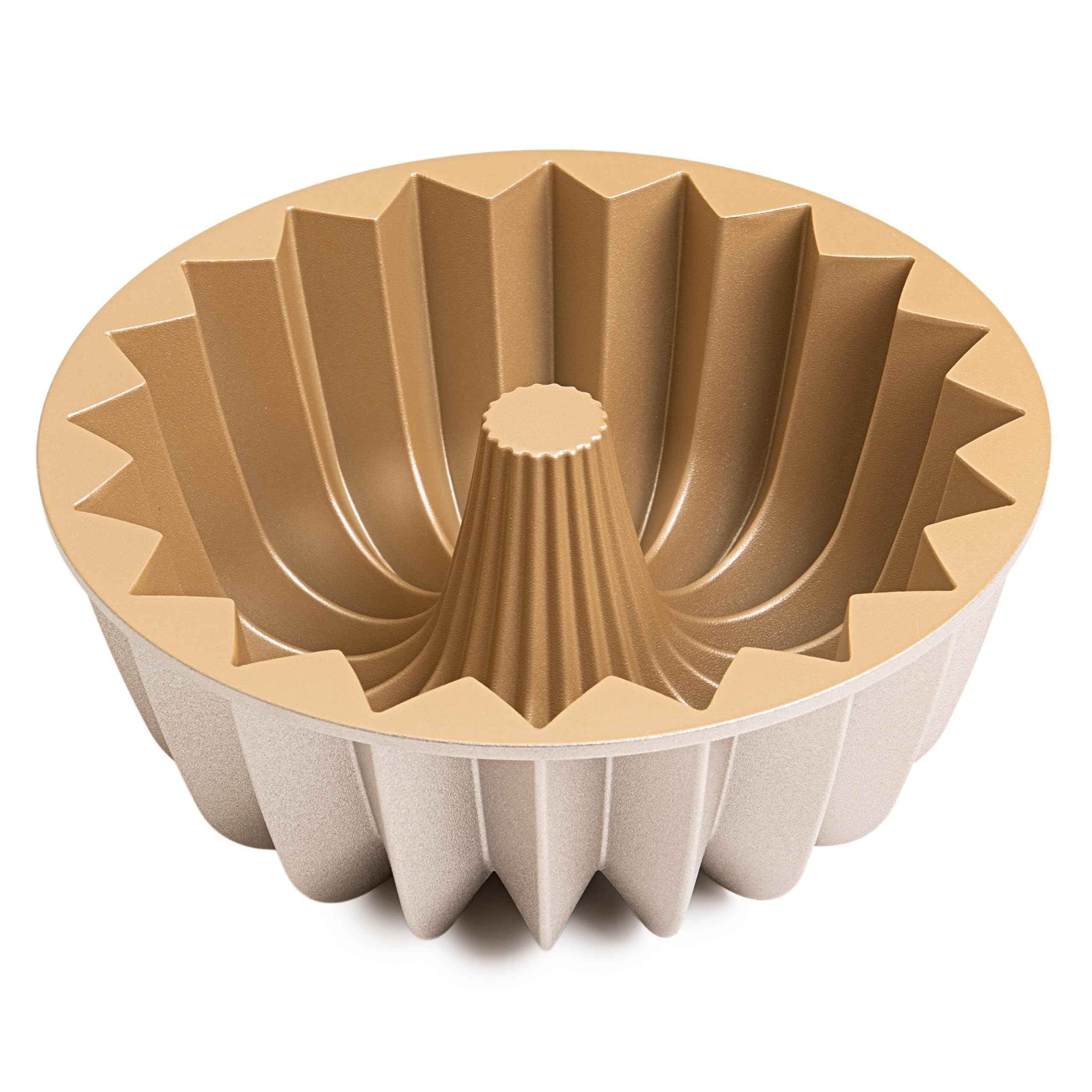 Erreke Moule à Gâteau avec Double Revêtement Antiadhésif, Gleam | Moule Kouglof. Moule Gateau. Aluminium Moulé Résistant. Savarin Cuisson Uniforme. Pour Pâtisserie. Flan. Pudding. Gelée