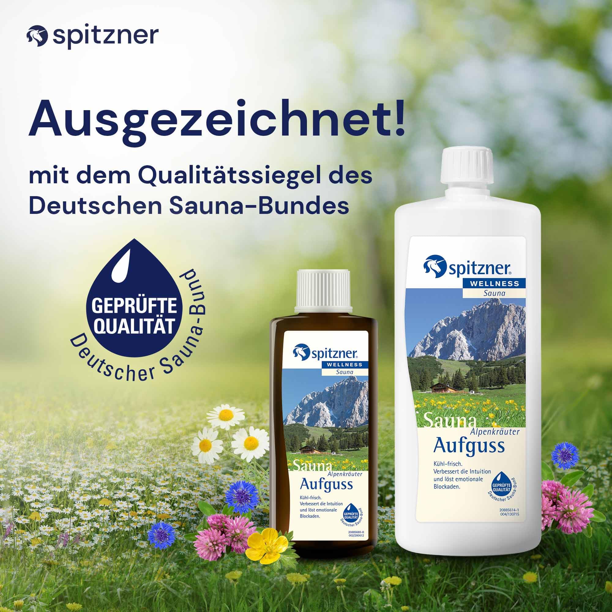 Spitzner Saunaaufguss - Alpenkräuter 190 ml
