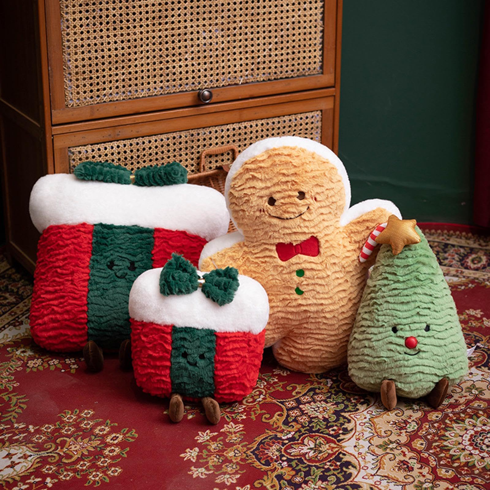 Christmas Gingerbread Man Couch Pillow Creative for Office Living Room Study|Home & Garden|Home Dacor> Pillows-image-21