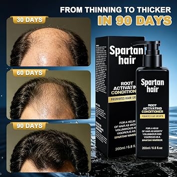 Root Activator Conditioner, Thickening Strengthening Hair Conditioner for Dry Damaged Thinning Hair, Deep Moisturizing Nourishing Scalp & Hair Care for Men & Women 6.8 Fl Oz(200ML)