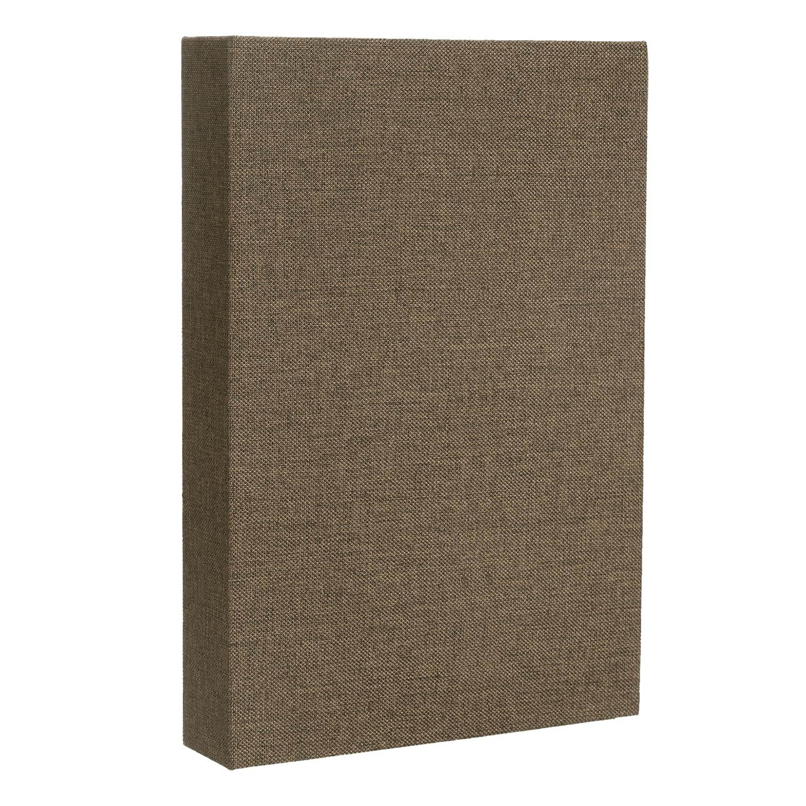 Faux livres décoratifs en lin esthétique et moderne pour intérieur raffiné