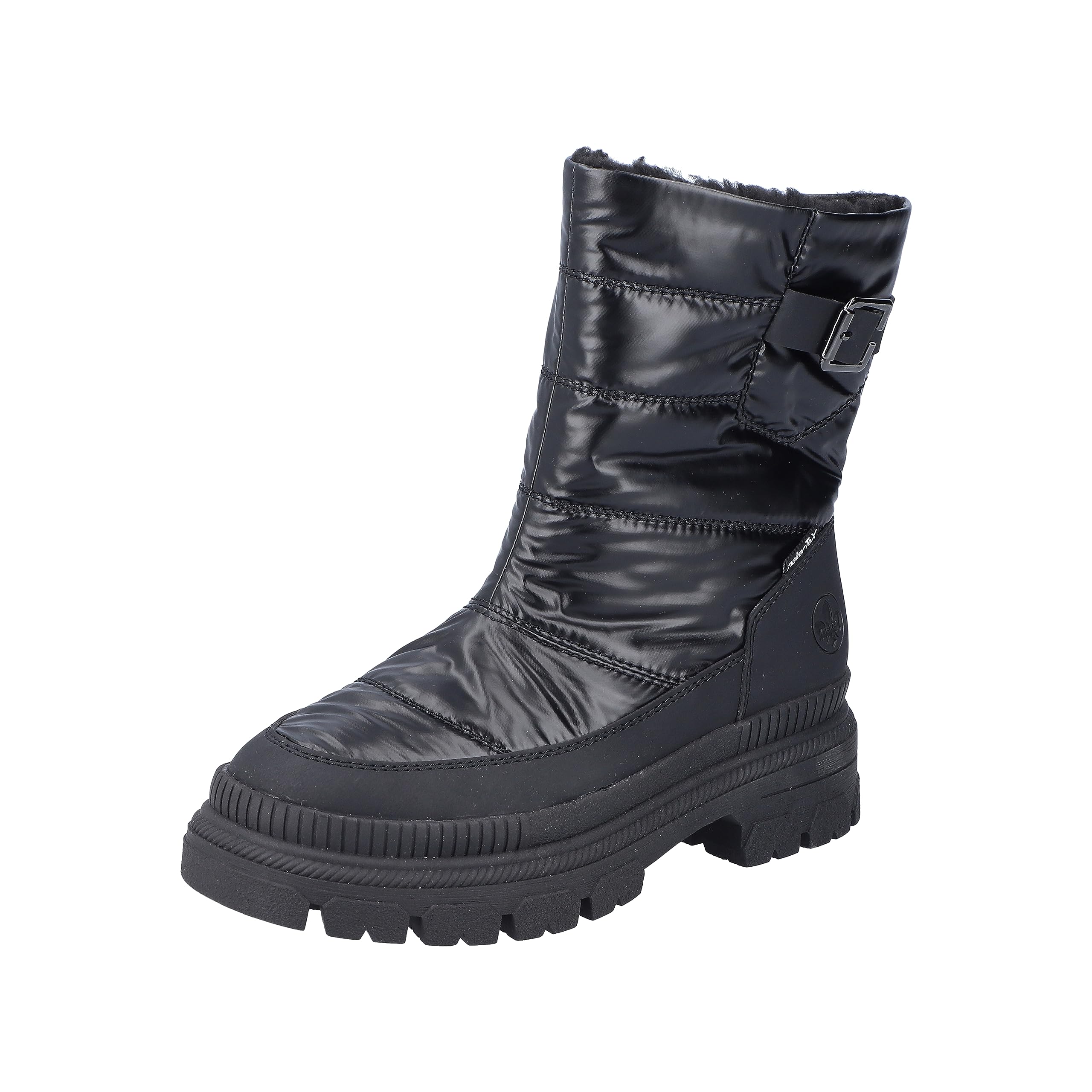 Rieker Women's Y9380 Short Boots, black, 6 UK